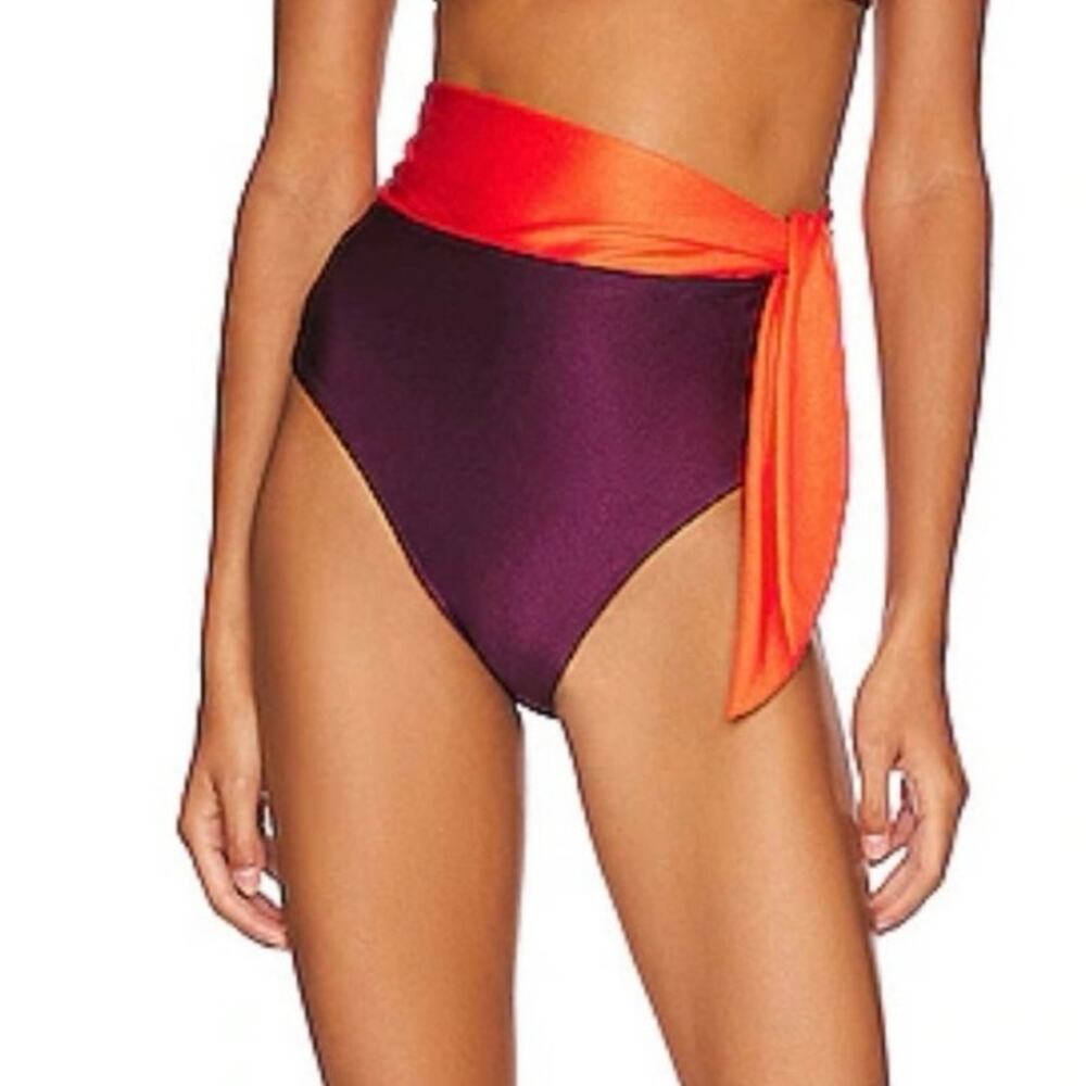 Zimmermann NWOT Rosa Color Block Bikini Bottom 4-6